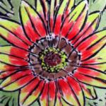 Summer Blooms by Susanne Porter in Mixed Media 