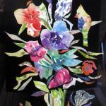 Fancy Floral by Joyce Ecochard in Collage